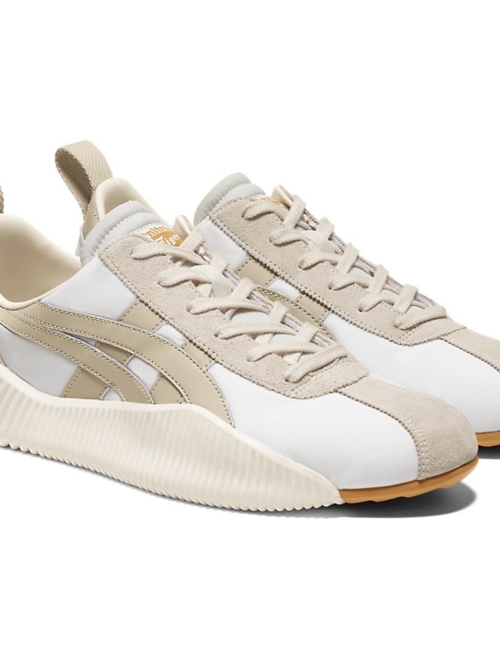 Onitsuka Tiger ACROMOUNT Cream Putty Sneakers – [39.5UK W8US]